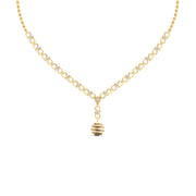 1.35 Carat Diamond Spiral Necklace